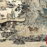 Cát Trĩ Xuyên Di Cư Đồ – Vương Mông (Nguyên triều)