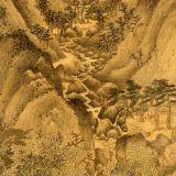 Hạ Sơn Cao Ẩn Đồ – Vương Mông (Nguyên triều)