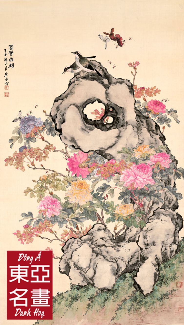 Phú Quý Bạch Đầu Đồ – Cư Liêm (Thanh triều)