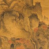 Quan Sơn Tiêu Tự Đồ – Vương Mông (Nguyên triều)