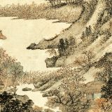 Thu Sơn Thảo Đường Đồ – Vương Mông (Nguyên triều)