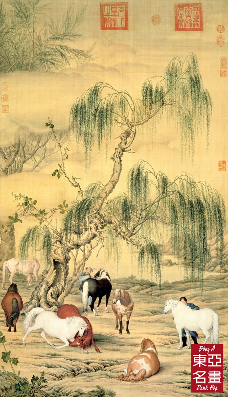 Bát Tuấn Đồ – Lang Thế Ninh (Thanh triều)