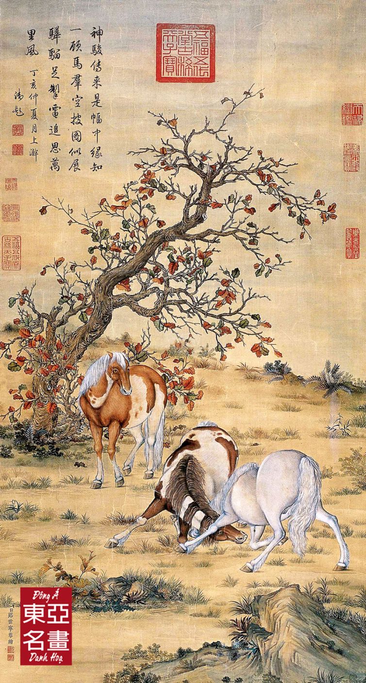 Thần Tuấn Đồ – Lang Thế Ninh (Thanh triều)