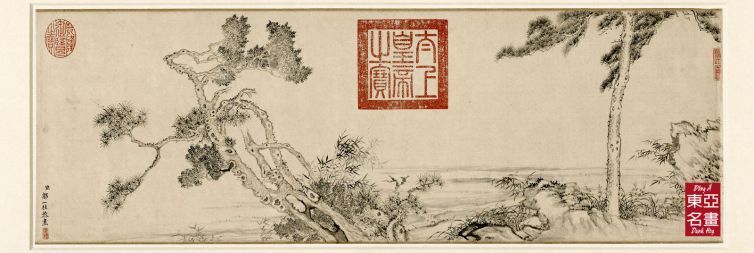 Tứ Quân Tử Đồ – Trâu Nhất Quế (Thanh triều)