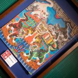 Tranh Ngũ Hổ – Nghệ nhân Lê Đình Nghiên