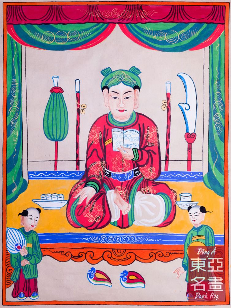 Tranh Ông Hoàng Bảy – Nghệ nhân Lê Đình Nghiên