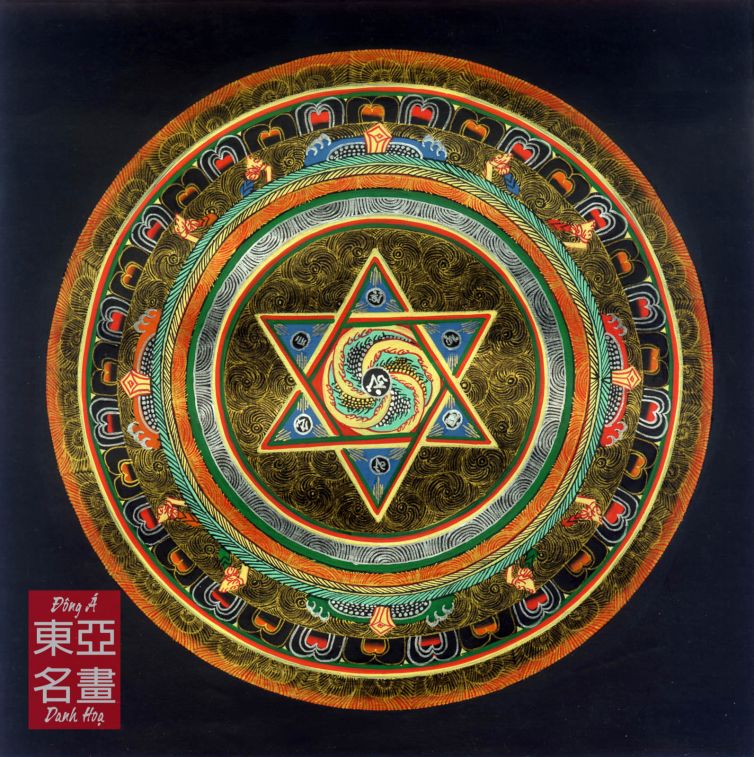 Thangka Mandala (Mã số: MDL10)