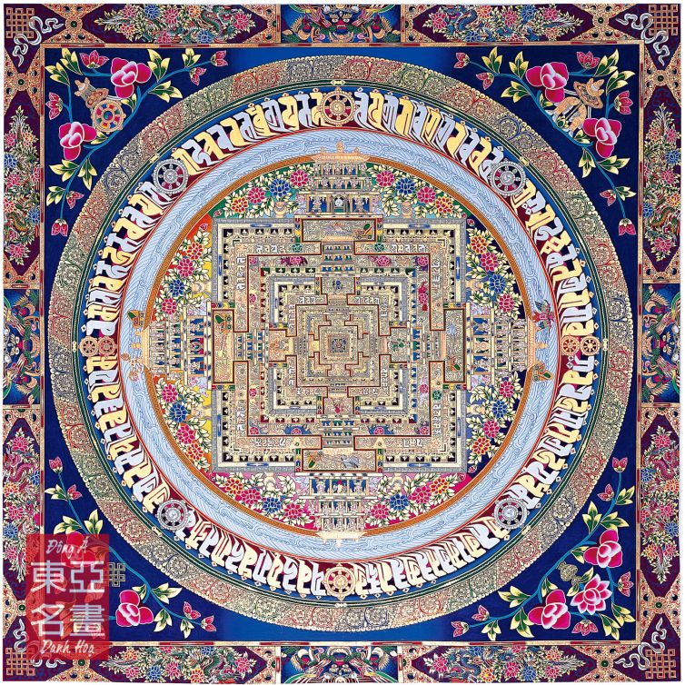 Thangka Mandala (Mã số: MDL14)