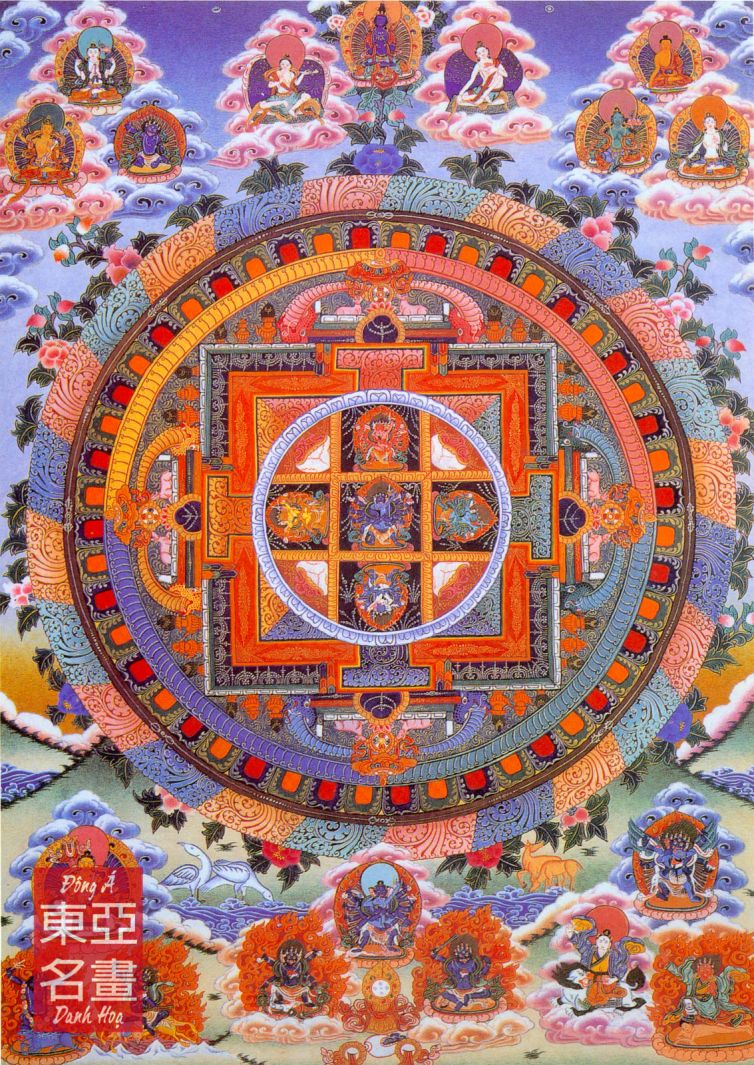 Thangka Mandala (Mã số: MDL17)