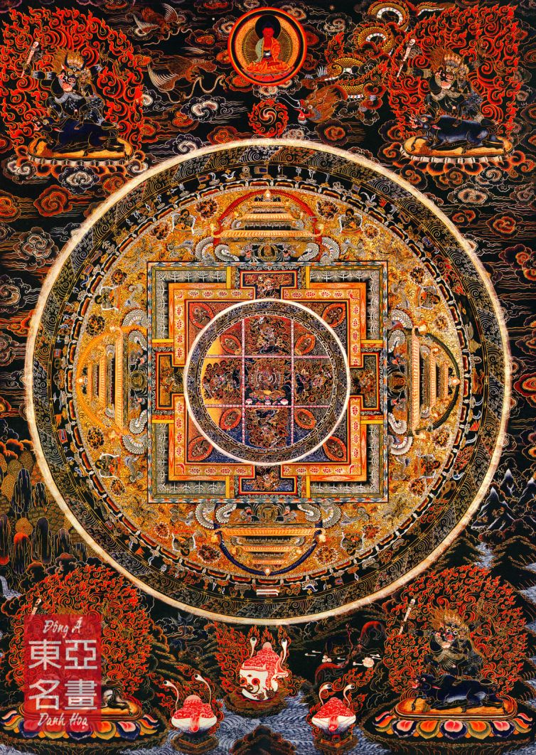 Thangka Mandala (Mã số: MDL18)