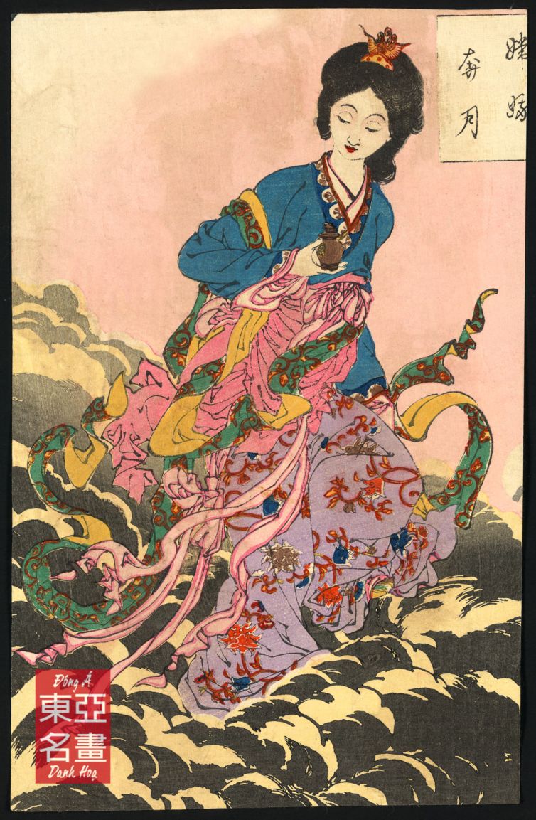 Hằng Nga bôn nguyệt – Taiso Yoshitoshi