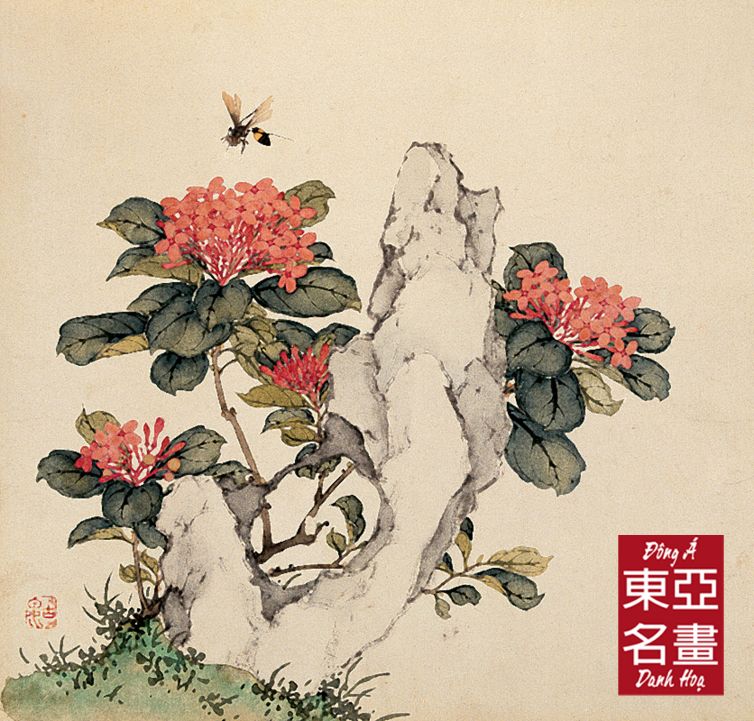 Hoa trang đỏ (Mẫu Đơn Đỏ) (Hoa Hủy Trùng Tảo) – Cư Liêm (Thanh triều)