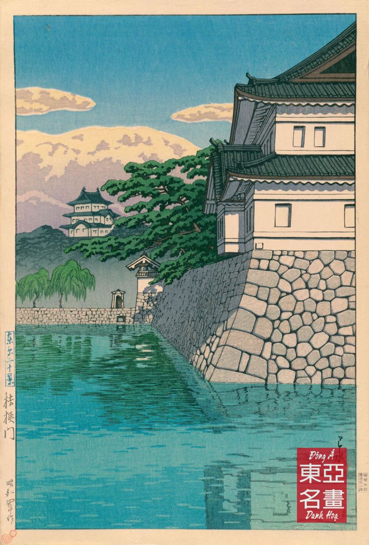 03. Cổng Kikyō (Kikyōmon) 1929 – Kawase Hasui