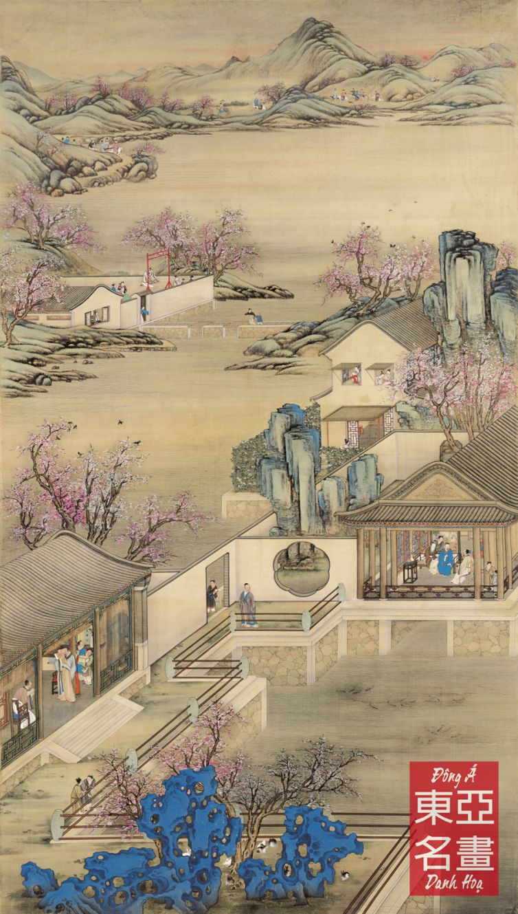 Ung Chính Thập Nhị Nguyệt Viên, Minh Viên Hạnh Lạc Đồ – Lang Thế Ninh (Thanh triều)