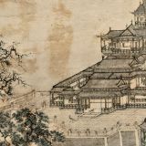 Tiên Sơn Lâu Đồ – Câu Anh (Minh triều)